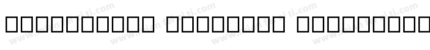 Tensentype LingHeiJ Bold字字体转换